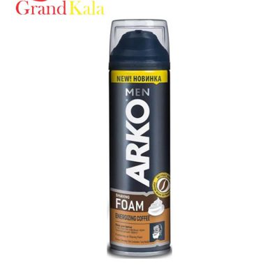فوم اصلاح آرکو 200 میل مدل ARKO ENERGIZING COFFEE